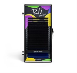 Ресницы черные Rili Special (blue) - 18 линий MIX (C 0.07 6-13мм) 8933720133432