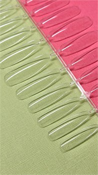 Гелевые типсы Salon312 Миндалевидные Long глянцевые 72 шт 2000000010670