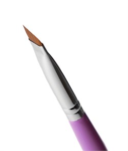 FreiAVIVER Кисть для бровей скошенная Moscow (10мм), сиреневая 2036961443035