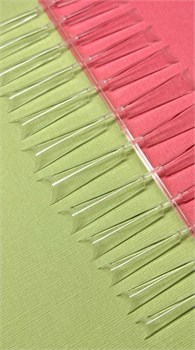 Гелевые типсы Salon312 Балерина без апекса глянцевые 24 шт 2000000021867