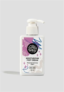 Крем для ног Swanky Stamping увлажняющий парфюмированный с шиммером 150мл 4673764843501