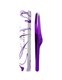 FreiAVIVER пинцет ручная заточка фиолетовый 2000780250709