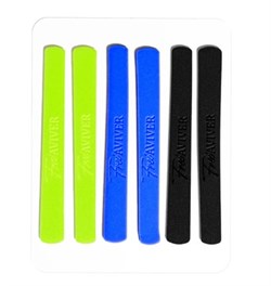 FreiAVIVER Компенсаторы для ламинирования ресниц (зеленый, синий, черный), 3 пары 4673754950622