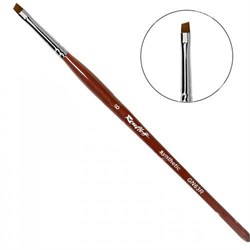 Кисть синтетика наклонная №6  (GN6-06.0RT) 4690559003575