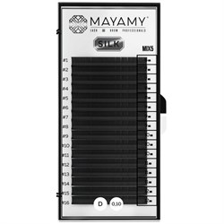 Ресницы MAYAMY SILK 16 линий D 0,10 MIX 4620021334739