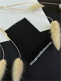 Микробраши 100 шт, L в пакете (черные) 2081457293311