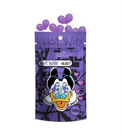 FreiAVIVER Воск для депиляции бровей и лица Hot Wax "Hearts" сиреневый, 100гр 4673754950189