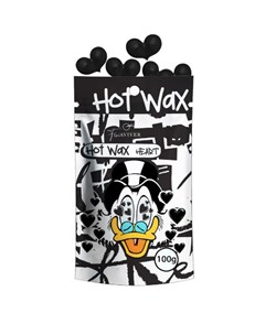 FreiAVIVER Воск для депиляции бровей и лица Hot Wax "Hearts" черный, 100гр 4673754950202