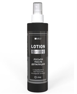 Milv Лосьон после депиляции с серебром. 250 мл. 4627173062473