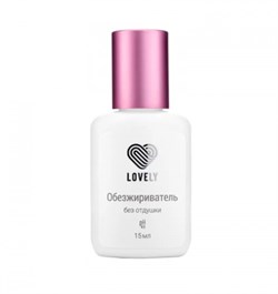 Обезжириватель LOVELY "Sensitive" без отдушки, 15ml 4627180208130