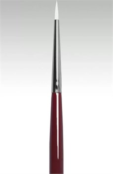 Кисть Синтетика белоснежная, круглая №1,5 4690559013031