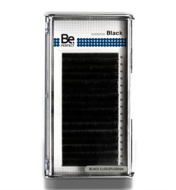 Чёрные ресницы Be Perfect Black 16 линий (D/0,10/08) 4627154263905