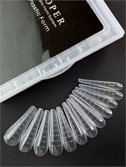 Верхние формы Koper с разметкой Пайп-миндаль 120 шт 2000000013329