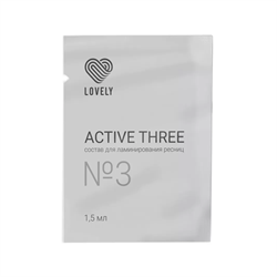 Состав для ламинирования ресниц № 3 "ACTIVE THREE", 1,5 мл 8809970021273
