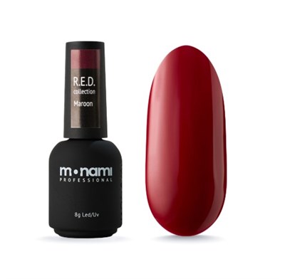 Гель-лак Monami R.E.D. Maroon 8г 4673763760687