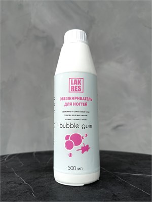 Lakres Средство для обезжиривания ногтей, Bubble gum 500 мл 2000000044576
