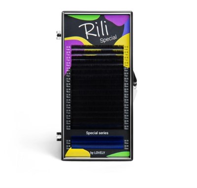 Ресницы черные Rili Special (blue) - 18 линий MIX (C 0.07 6-13мм) 8933720133432