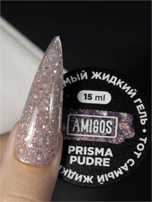 Жидкий гель Амигос PRISMA PUDRE, 15 мл 4673754402091