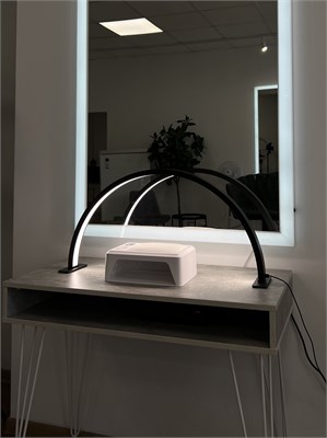 Лампа настольная LED бестеневая Duga-2 черная 2000000025230