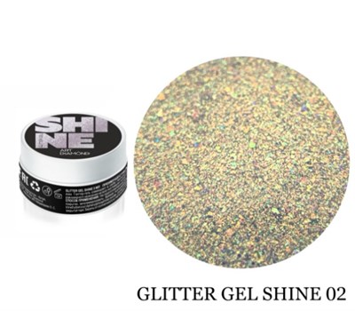 Гель Glitter Shine №2, 5 мл ArtDiamond 2057964999107