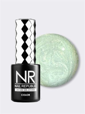 Nail Republic-022 Гель-лак, PEARL PRINT Жемчужно-сияющий 10 мл 4630352408177