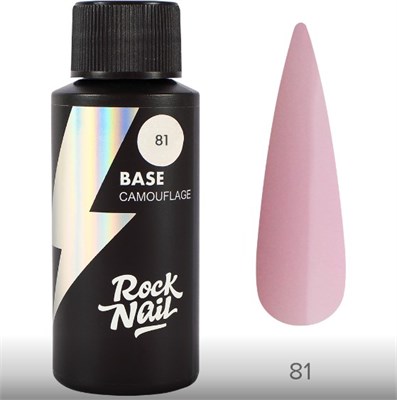 Камуфлирующая база RockNail 81 Orchid Petal (30 мл.) 2546131415002