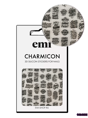 SALE E.Mi Charmicon 3D Silicone Stickers №230 Уличный стиль 4630109519859