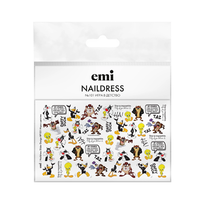 E.Mi Naildress Slider Design №101 Игра в детство 4630109518869