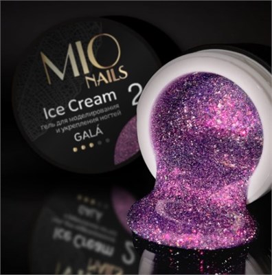 Гель для моделирования ногтей. Ice Cream Gel Gala # 02, 13 г 4673761760863