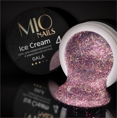 Гель для моделирования ногтей. Ice Cream Gel Gala # 04, 13 г 4630560986184