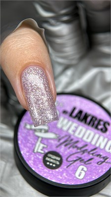 Гель Lakres Modeling Gel Wedding 6, 15 мл 2000000059488