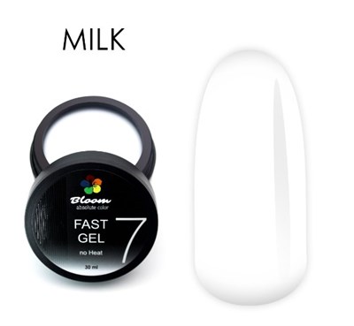 Гель Bloom FAST холодный №07 MILK 30 мл 2000000091648