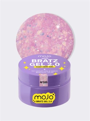 MOJO Гель  BRATZ GEL 2.0 №105 (15 мл) 4650428666911