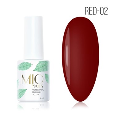 Mio Гель-лак RED-02. Коллекция RED № 02 4673761760153
