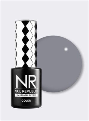 Nail Republic-097 Nymph гель-лак, Тускло-серый 10 мл 07919