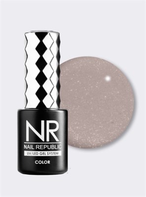Nail Republic-196 Old Money гель-лак, Мерцающий светло-коричневый 10 мл 06912