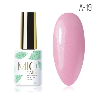 Mio Гель-лак A-19. Лиловые румяна, 8 мл 4603741476736