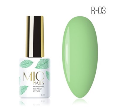 Mio Гель-лак. R-03. Мохито, 8 мл 4603741476897