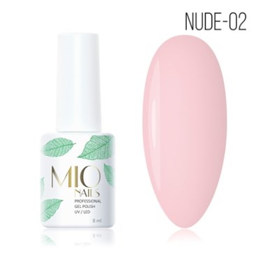 Mio Гель-лак. NUDE-02. Коллекция «Nude» # 02, 8 мл 4673761760382