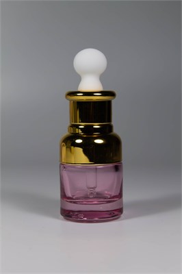 Бутылка с пипеткой Beauty Glass 20 мл розовая 2000000045504