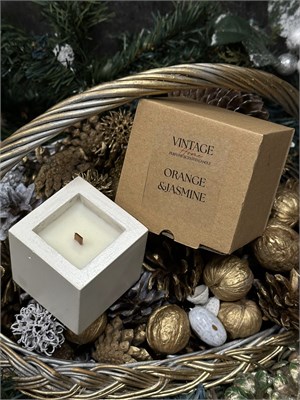 Спа-свеча Vintage Home, Orange&Jasmine в керамике 50 мл 2000000033860