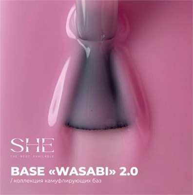 SHE Камуфлирующее базовое покрытие  WASABI 2.0 15 мл 4673733961236