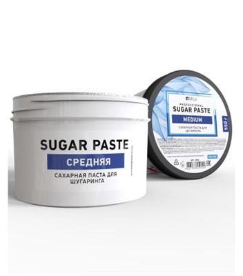 Milv Сахарная паста для шугаринга «Sugar». 550 гр. Арт.18116  СРЕДНЯЯ 4627133459121