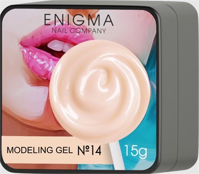Гель для наращивания ENIGMANIC Modeling gel 14 15g 7683390040882