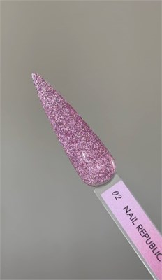 Nail Republic Flash 02 гель-лак светоотражающий, Розовый (10 мл) 4630352400959