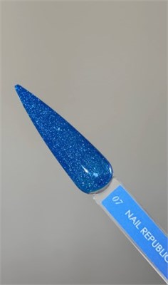 Nail Republic Flash 07 гель-лак светоотражающий, Синий (10 мл) 1121160