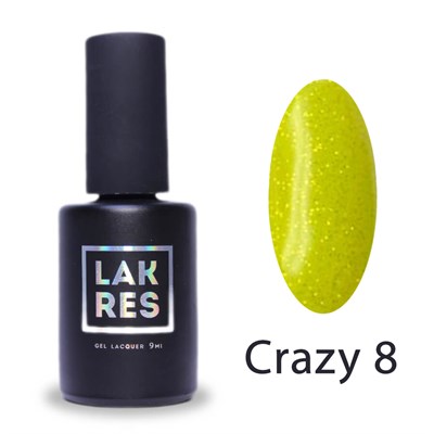 Гель лак Lakres Crazy 8 2038512696440