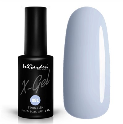 InGarden Гель-лак X-Gel N° 81, 8 мл 46215796