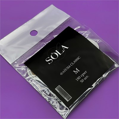 Файлы classic ДИСК M 180 грит SOLAlove, 50шт 2000000451107