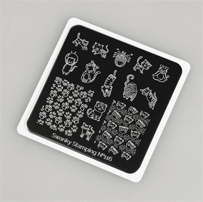 Пластина Swanky Stamping 116, маленькая 6*6см 4603745697519